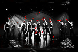 red gloves