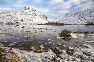 Eisiger Fjord