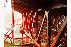 Under the Golden Gate Bridge