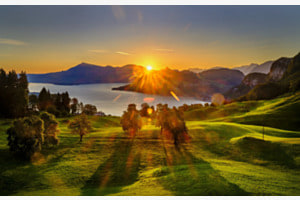 Sonnenbad am See