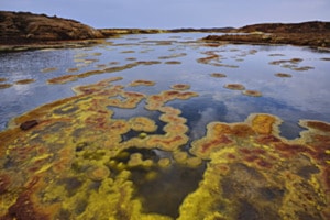 Schwefelsee im Dallol Äthiopien