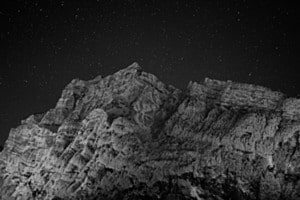 Nacht in den Bergen