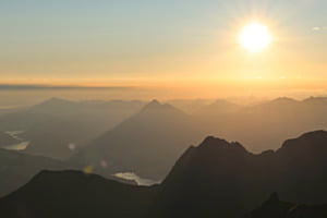 Sonnenaufgang vom Brienzerrothorn aus