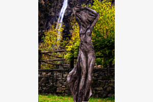 Wooden lady