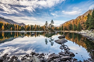 Herbstfarben in Graubünden 