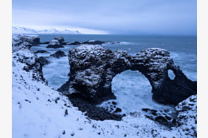 Frühmorgens in Island