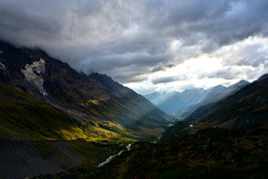 Abendstimmung im Lötschental