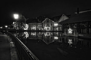 Thun bei Nacht