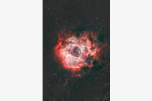 An 8h exposure of the Rosette Nebula