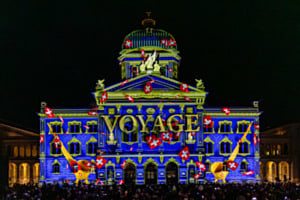Jeden Herbst, die Lichtshow am Bundeshaus  I