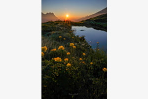 Magie Sonnenaufgang