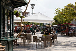 Das Kaffee am Marktplatz - Caldas da Rainha, Portugal