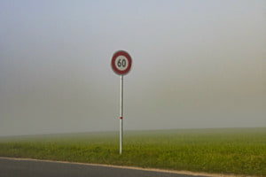 Begrenzt durch den Nebel
