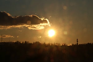 Sonnenaufgang Bassersdorf