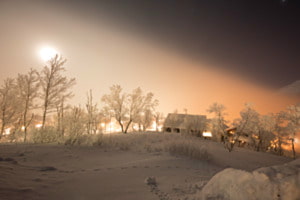 Kalte Winternacht
