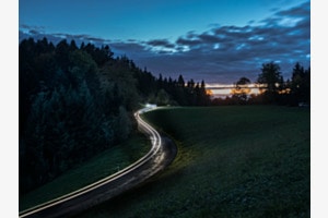 Heimfahrt über die "Lueg" im Emmental