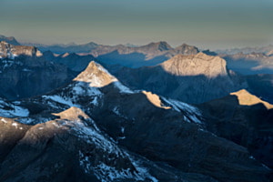 Frühmorgens auf dem Schilthorn