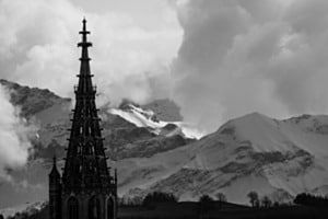 Touched by the mountains