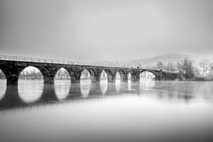 Wohleibrücke in der Winterstille