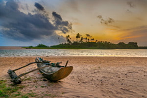 sunset sri lanka