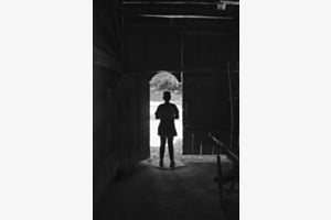 Door from the darkness
