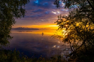 Zwischen Himmel und Wasser