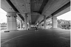 Autobahnbrücke am Europaplatz Bern
