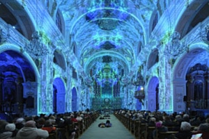 Jesuitenkirche Luzern - LILU Lichtfestival