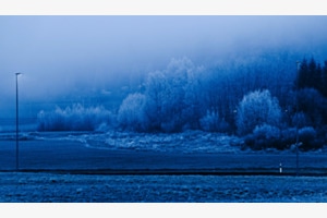 Matin bleu