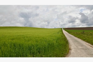 Strasse zum Horizont