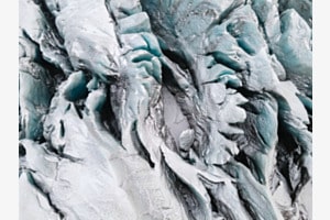 Über dem Gletscher...