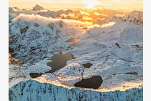 Sonnenaufgang bei den Jöriseen