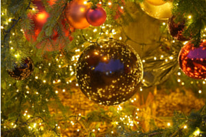 Alles funkelt und glitzert zur Weihnachtszeit