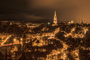 Bern bei Nacht