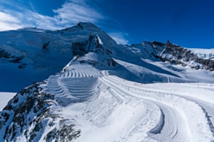 Schneerippen am Allain