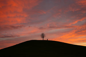 Morgenrot im Emmental