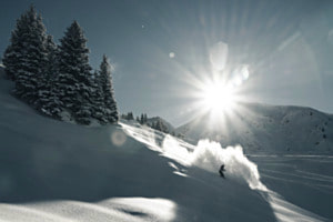 Perfekter Powdertag