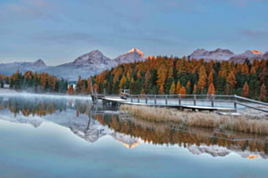 Sonnenaufgang am Stazersee 