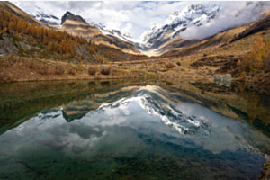 Bergspiegelung im Grundsee 