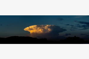 Wolken über Biel/Bienne