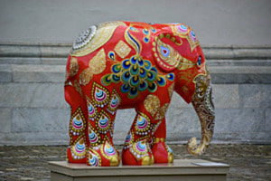 Elefant-Kunst