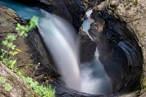 Wasserfall im Fels