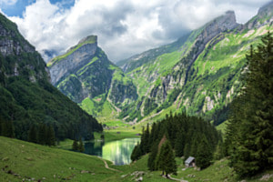 Idylle am Bergsee