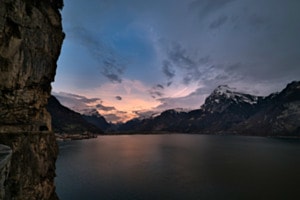 Abendstimmumg über dem Urnersee