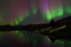 Lady Aurora tanzt
