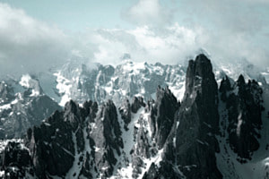 Verschneite Höhen