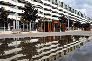 Gespiegelte Fluchtlinien