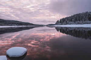 Neujahrsmorgen am Schluchsee im Schwarzwald 