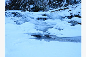 Wasser Eis Schnee