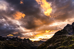 Wolkenimpressionen vom Sustenpass